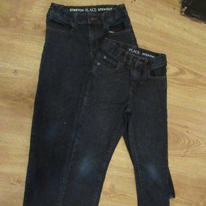 2 pr Boys Size 10 Childrens Place Jeans